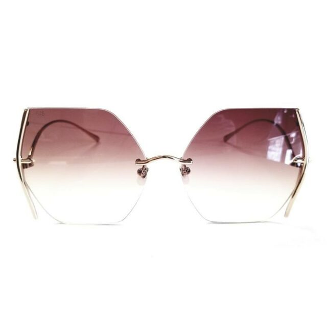 For Art’s Sake Generation Champagne Geometric Sunglasses