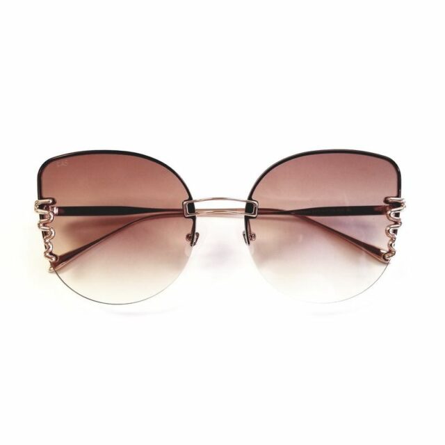 For Art’s Sake Girlboss Champagne Butterfly Sunglasses