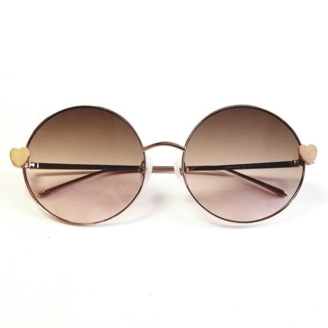 For Art’s Sake Love Story Pink Circle Sunglasses