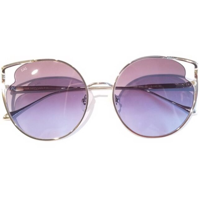 For Art’s Sake Navy Cat Eye Sunglasses