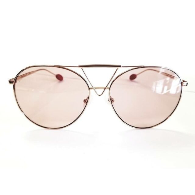 For Art’s Sake Poison Blush Aviator Sunglasses