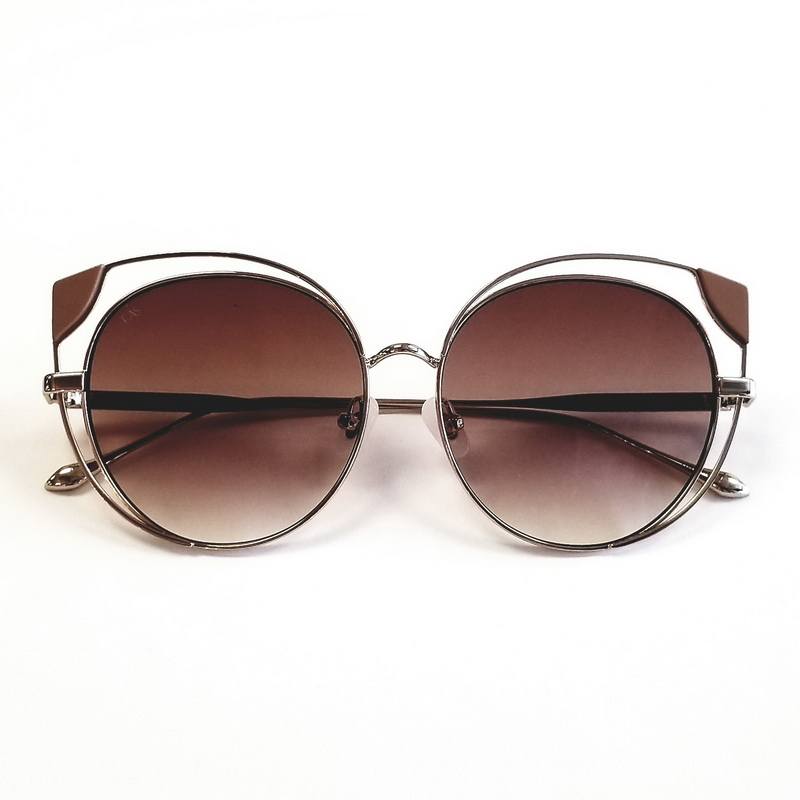 For Art’s Sake Skylar Champagne Cat Eye Sunglasses