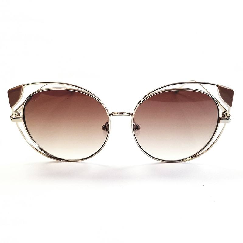 For Art’s Sake Skylar Champagne Cat Eye Sunglasses