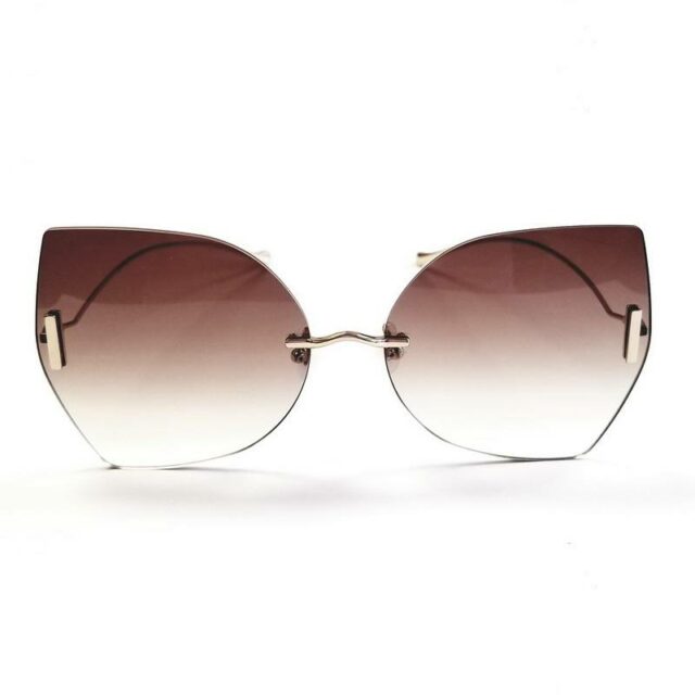 For Art’s Sake Starlight Champagne Butterfly Sunglasses