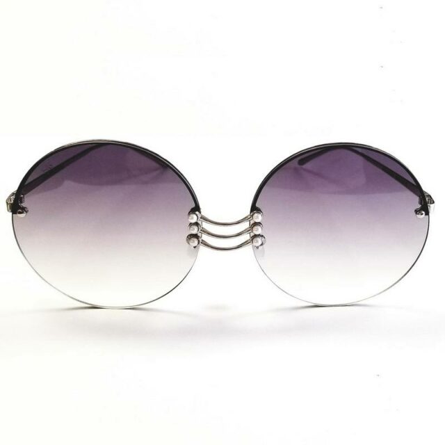 For Art’s Sake Vermeer Black Circle Sunglasses