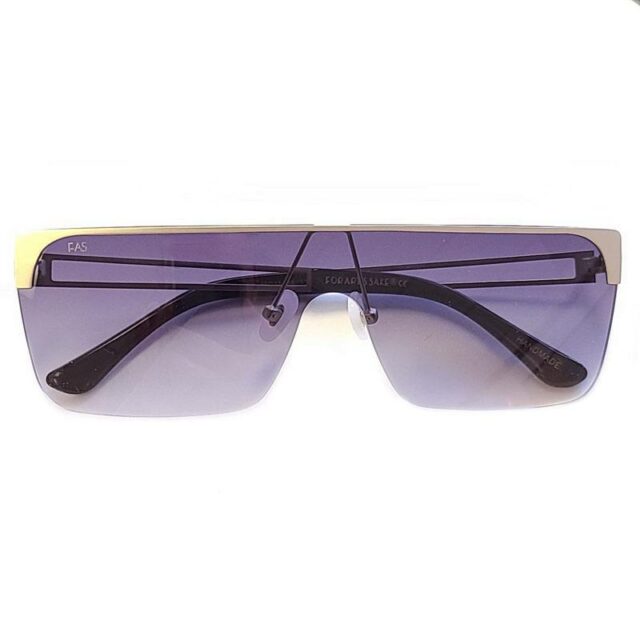 For Art’s Sake Xtra Futuristic Silver Square Sunglasses