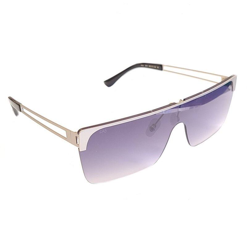 For Art’s Sake Xtra Futuristic Silver Square Sunglasses