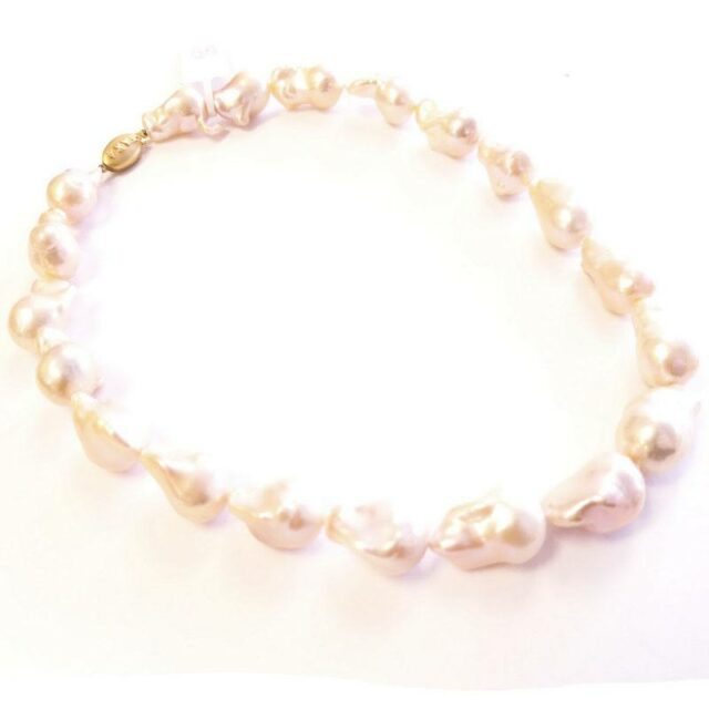 Tara Pearls 18K Yellow Gold Classic Rose Keshi Pearl Necklace