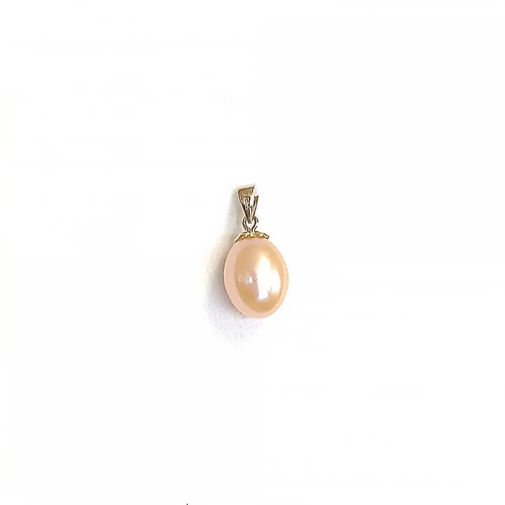 Tara Pearls 14K Yellow Gold Pink South Sea Pearl Pendant