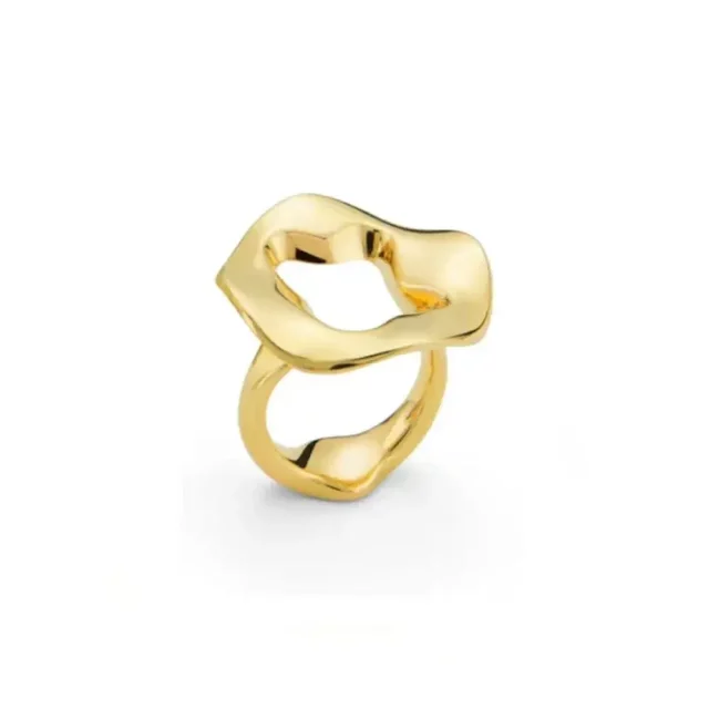 Antonini Milano Anniversary100 18K Yellow Gold Floral Ring